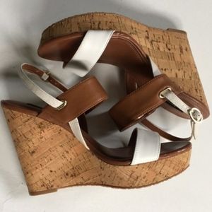 White House Black Market wedge sandals